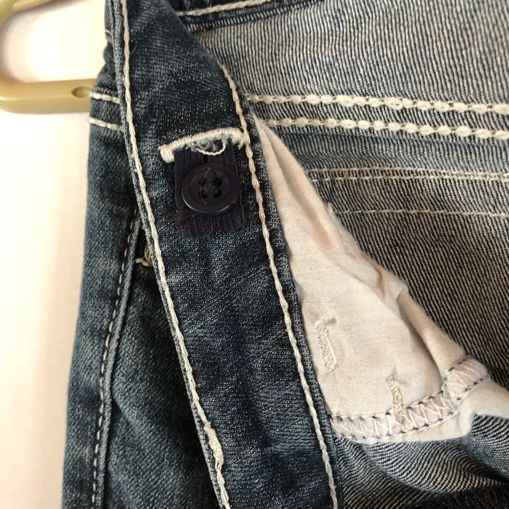 ​Levi's Girls 715 Boot Cut Jeans Medium Wash Adjustable Waist Size 10 Regular